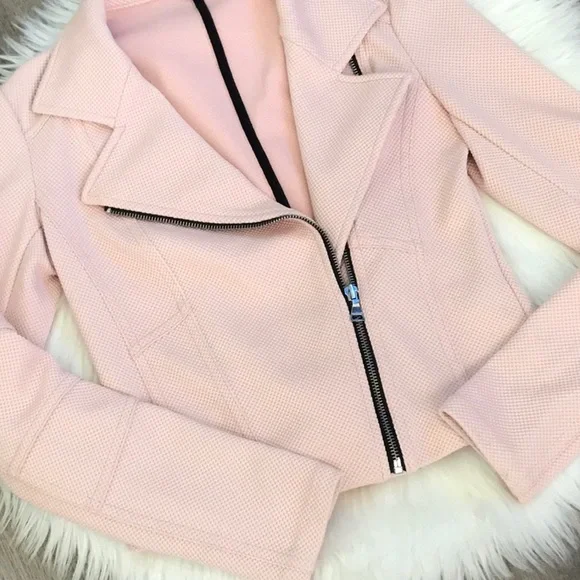 Express Moto Pink Jacket - Picture 2 of 13
